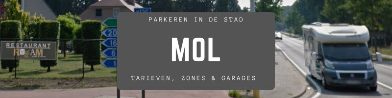 Parkeren mol Belgie