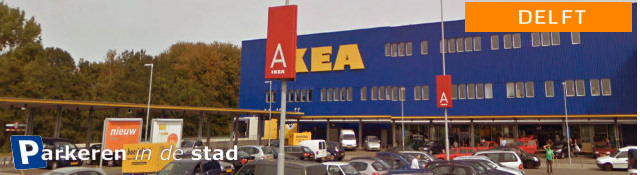 Parkeerterrein ikea delft