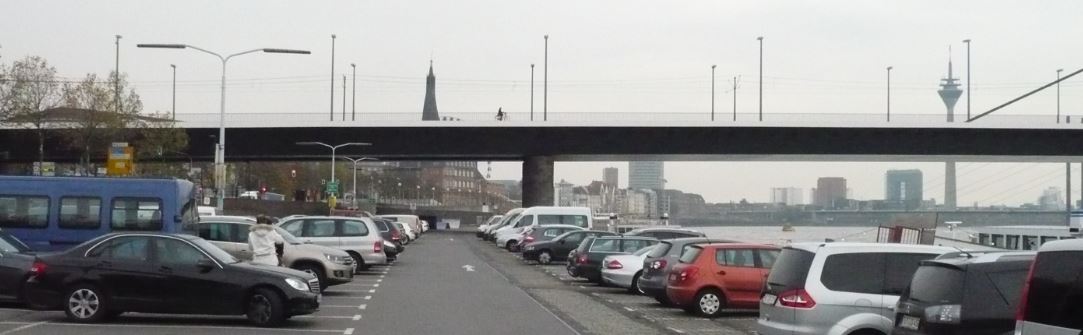 Parkeren dusseldorf rijnoever