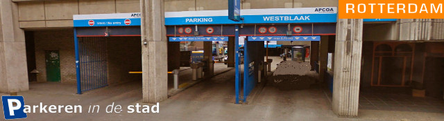 parkeergarage westblaak rotterdam